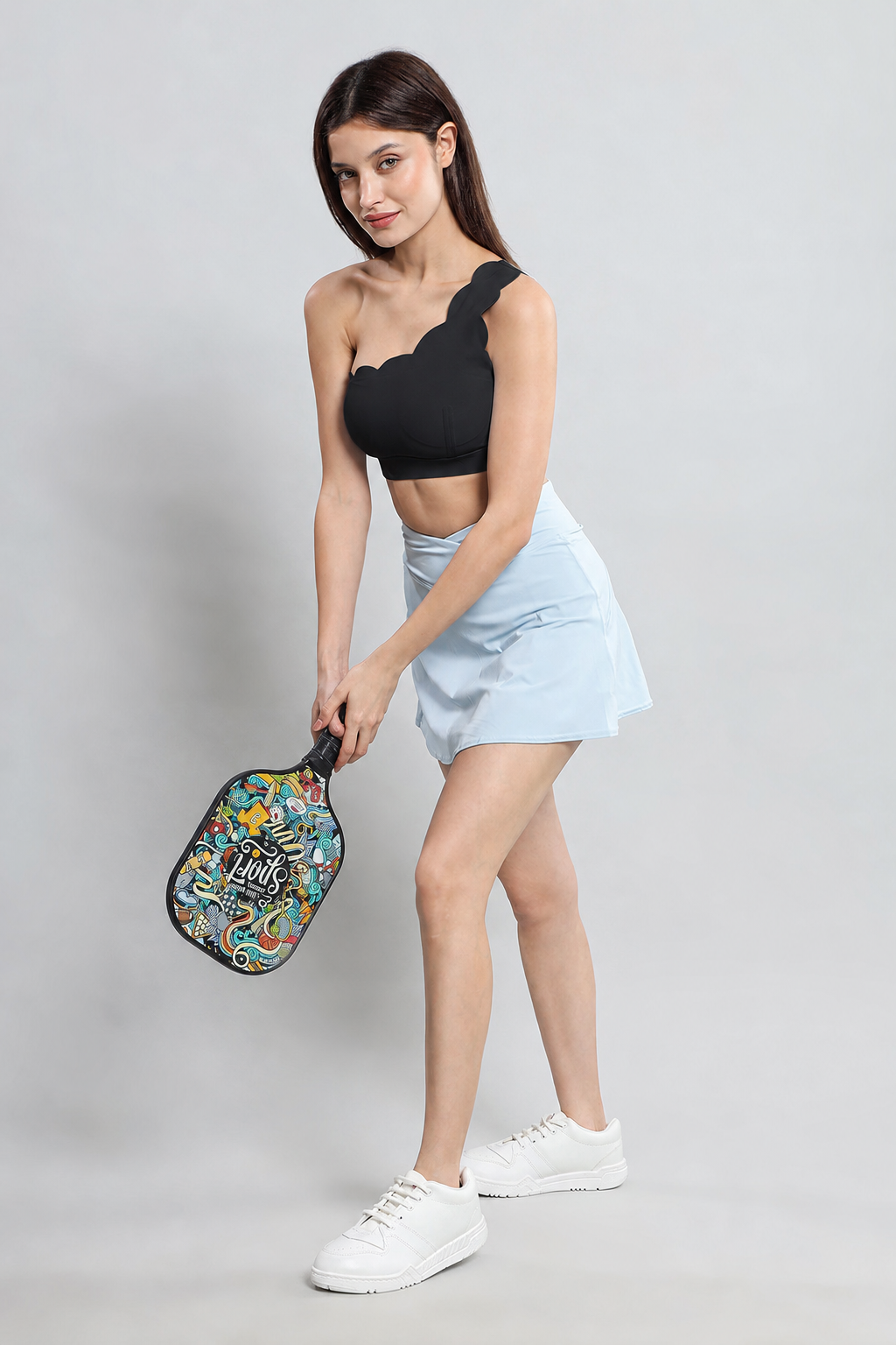 ScallopCurve Bra - Black