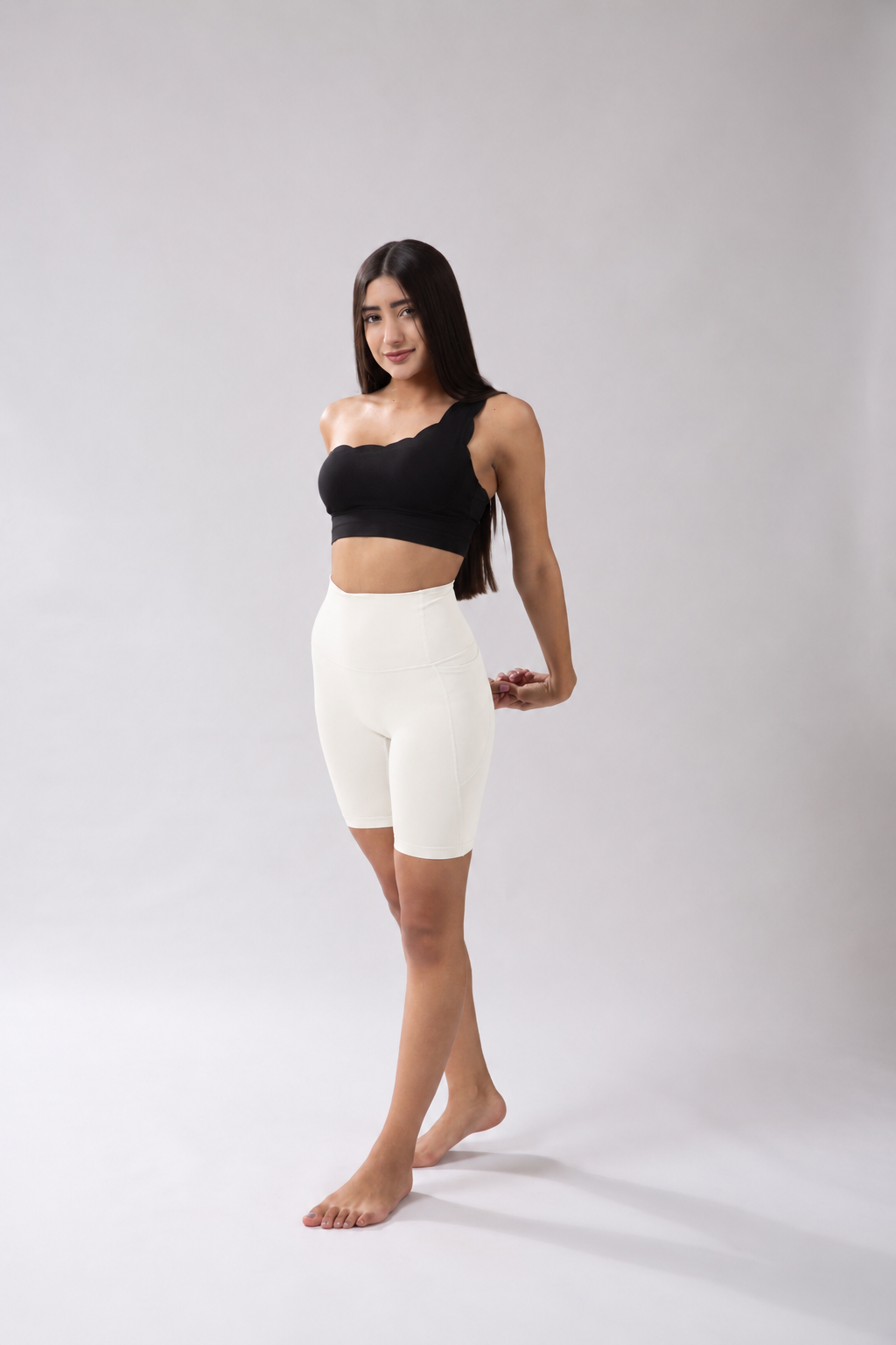 ScallopCurve Bra - Black
