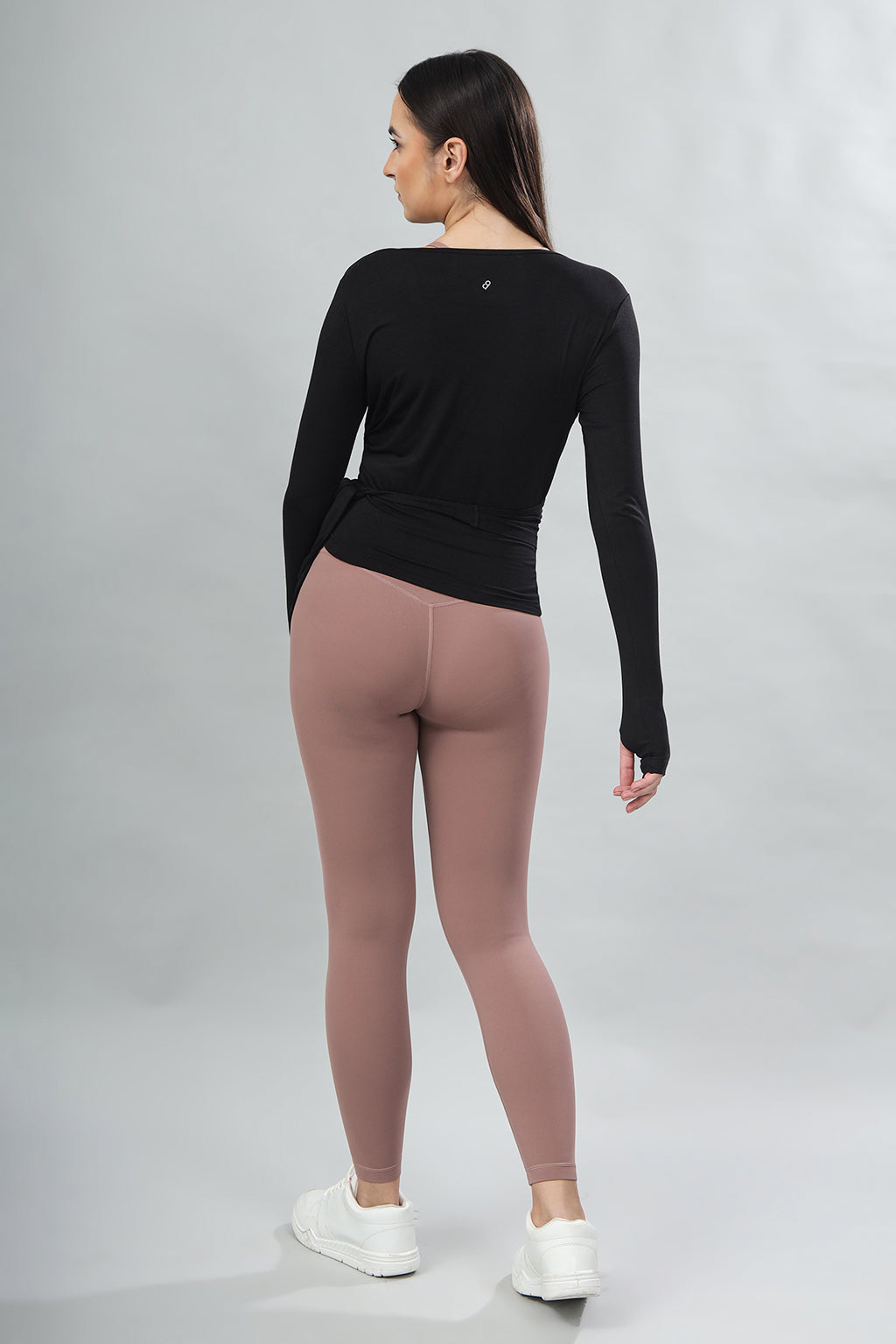 LuxeWrap Top - Black