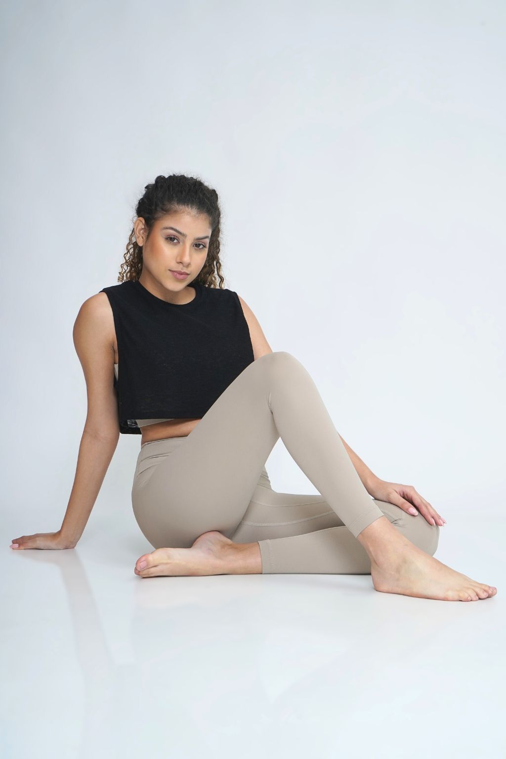 StreetCore Crop Top - Black