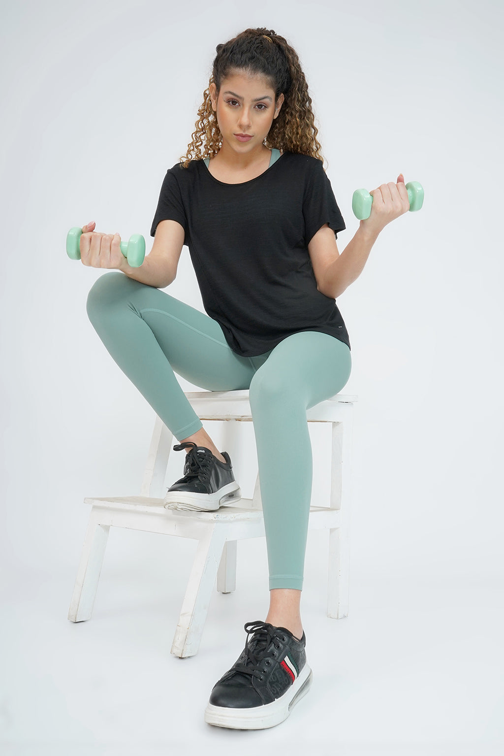 MotionMingle Black Tee