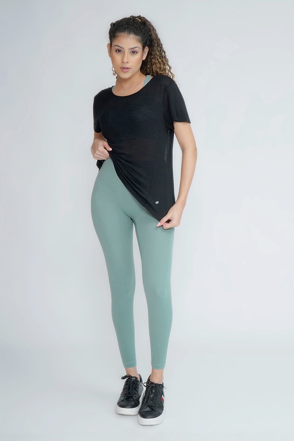 MotionMingle Black Tee