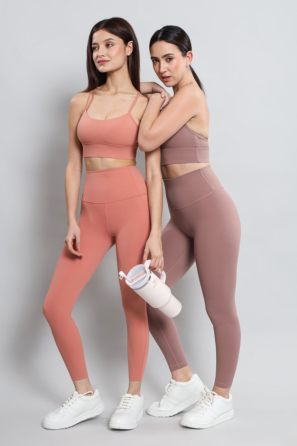 EaseCore Leggings - Coral