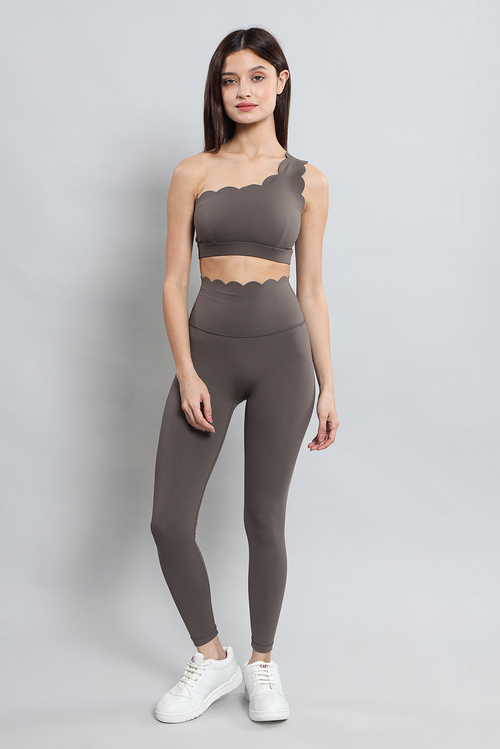 ScallopCurve Bra - Truffle