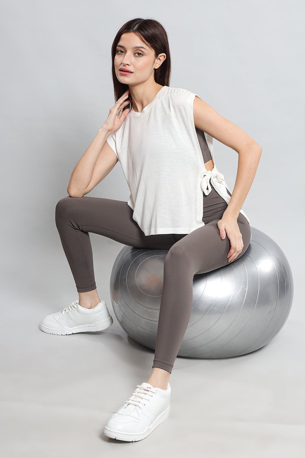 ScallopCurve Leggings - Truffle