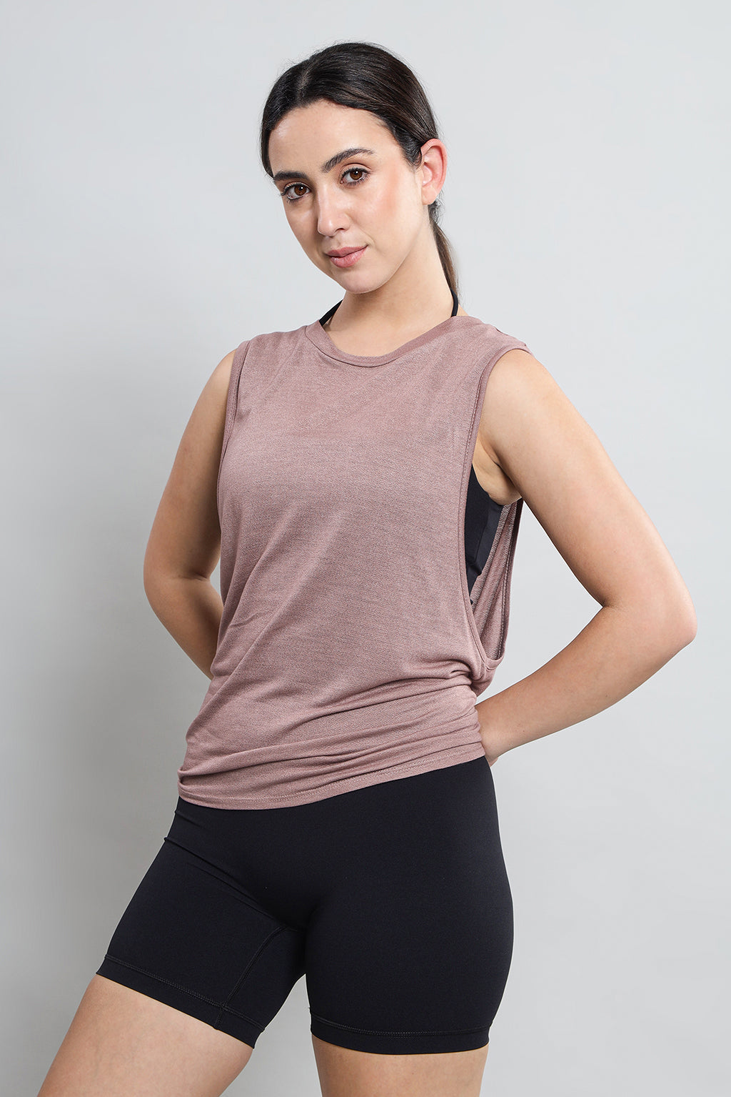 AirKnot Tee - Dusty Fig