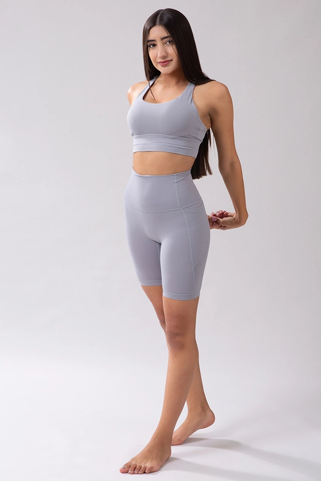 PowerMove Smoke Grey Shorts