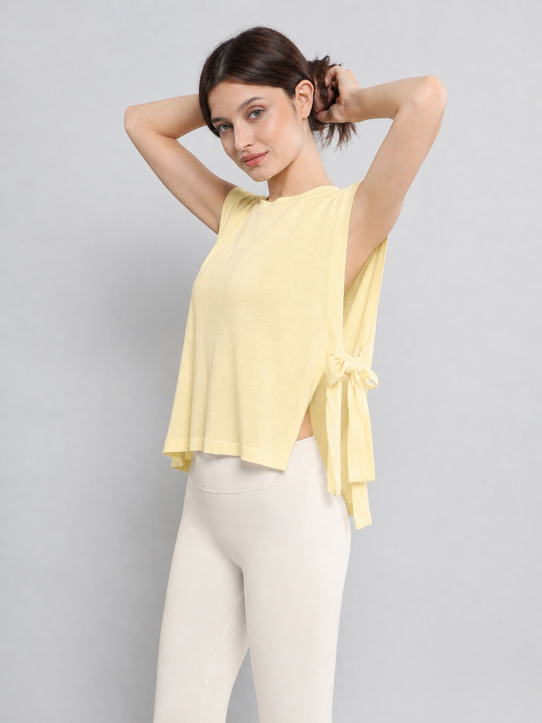 SwishTie Tee - Butter Yellow