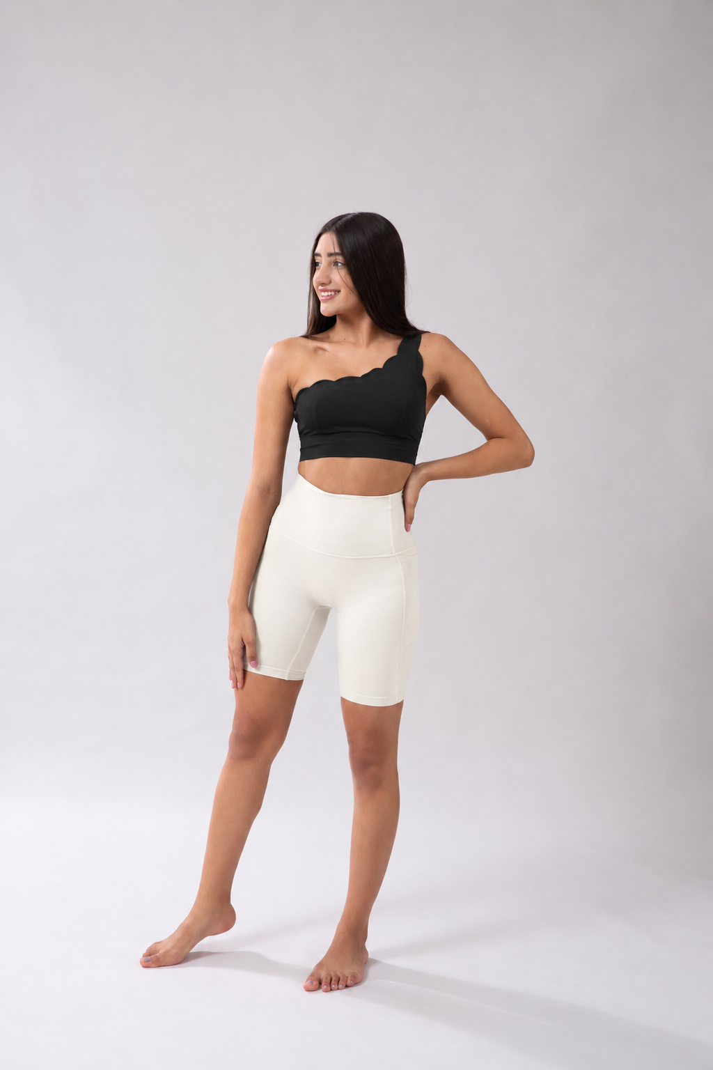 ScallopCurve Bra - Black
