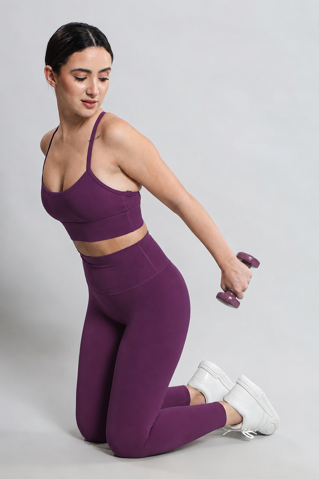 EaseCore Leggings - Plum
