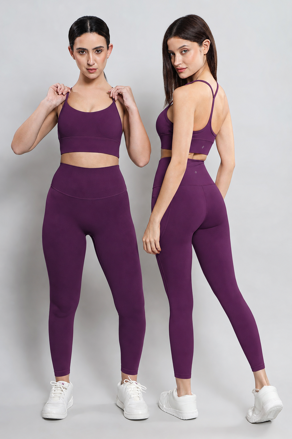 EaseCore Leggings - Plum