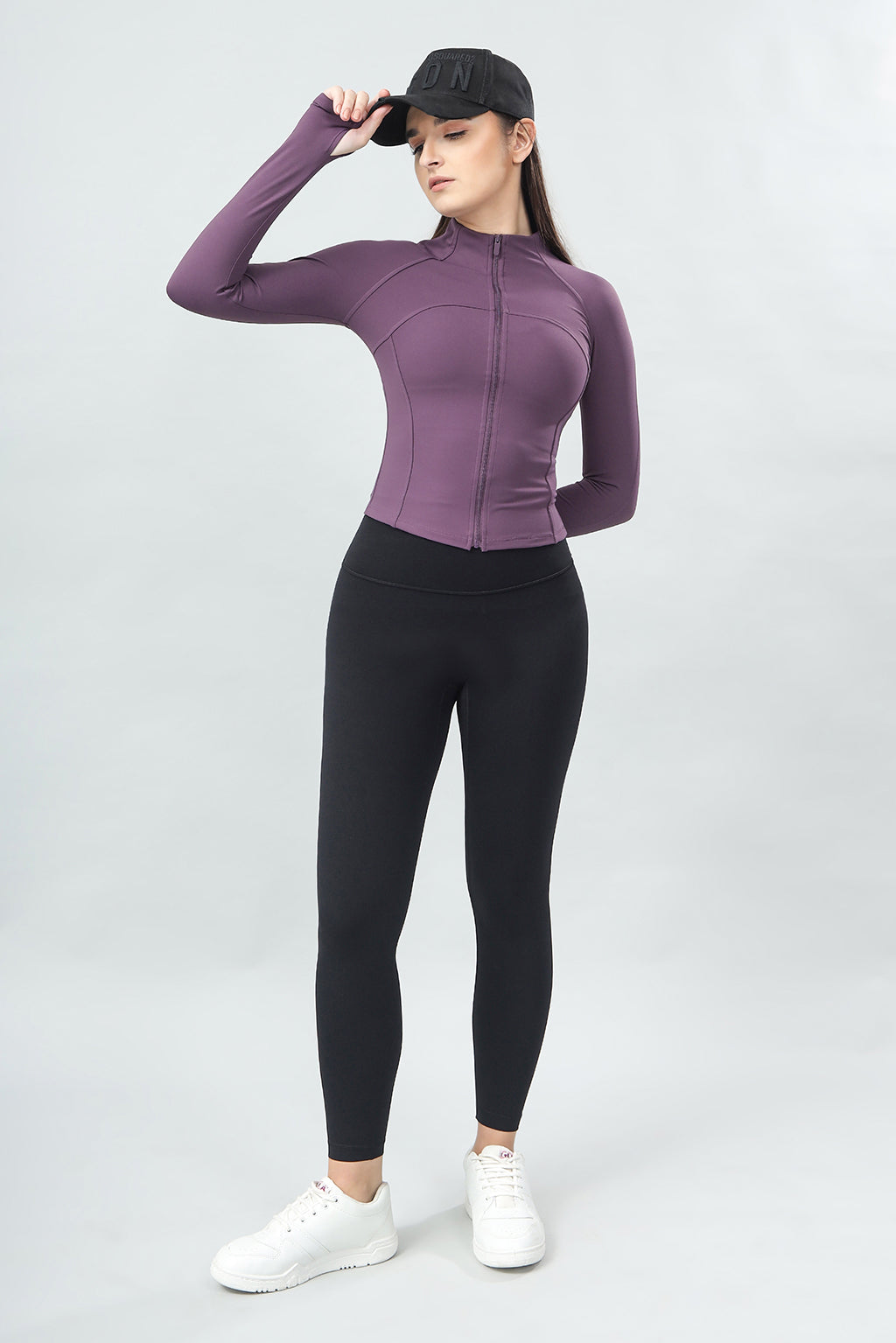 SculptLine Jacket - Plum Dusk