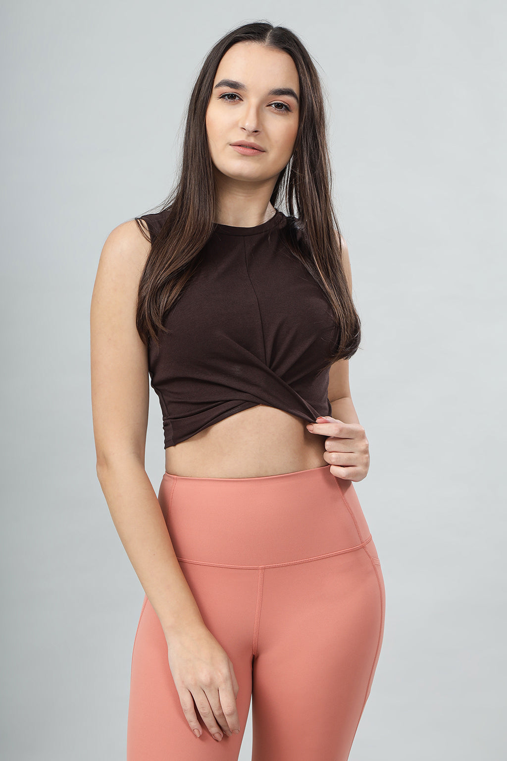 CrossCover Tank - Mocha