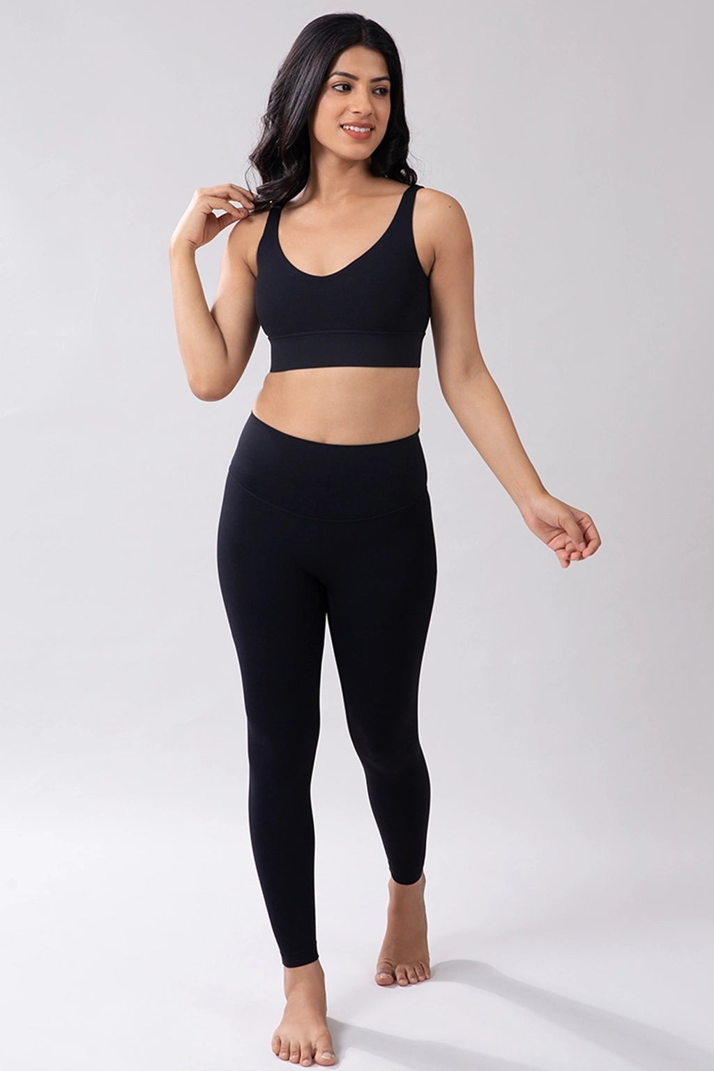 EssentialEase Black Leggings