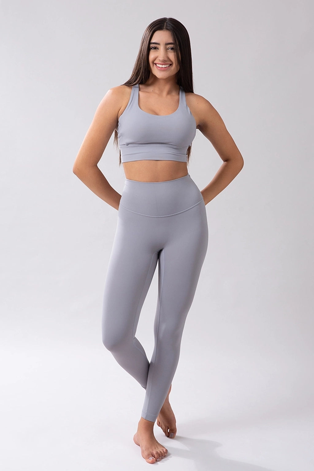 EssentialEase Smoke Grey Leggings