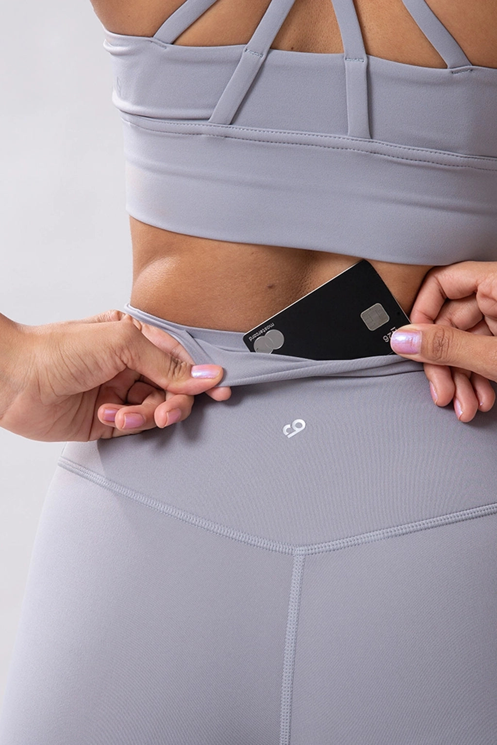 EssentialEase Smoke Grey Leggings