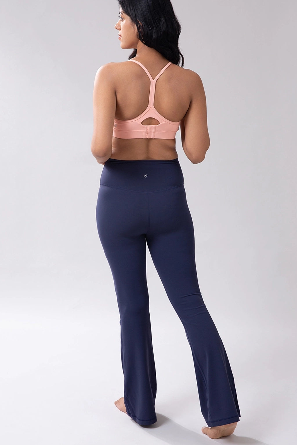 LuxeLounge Indigo Flare Pants