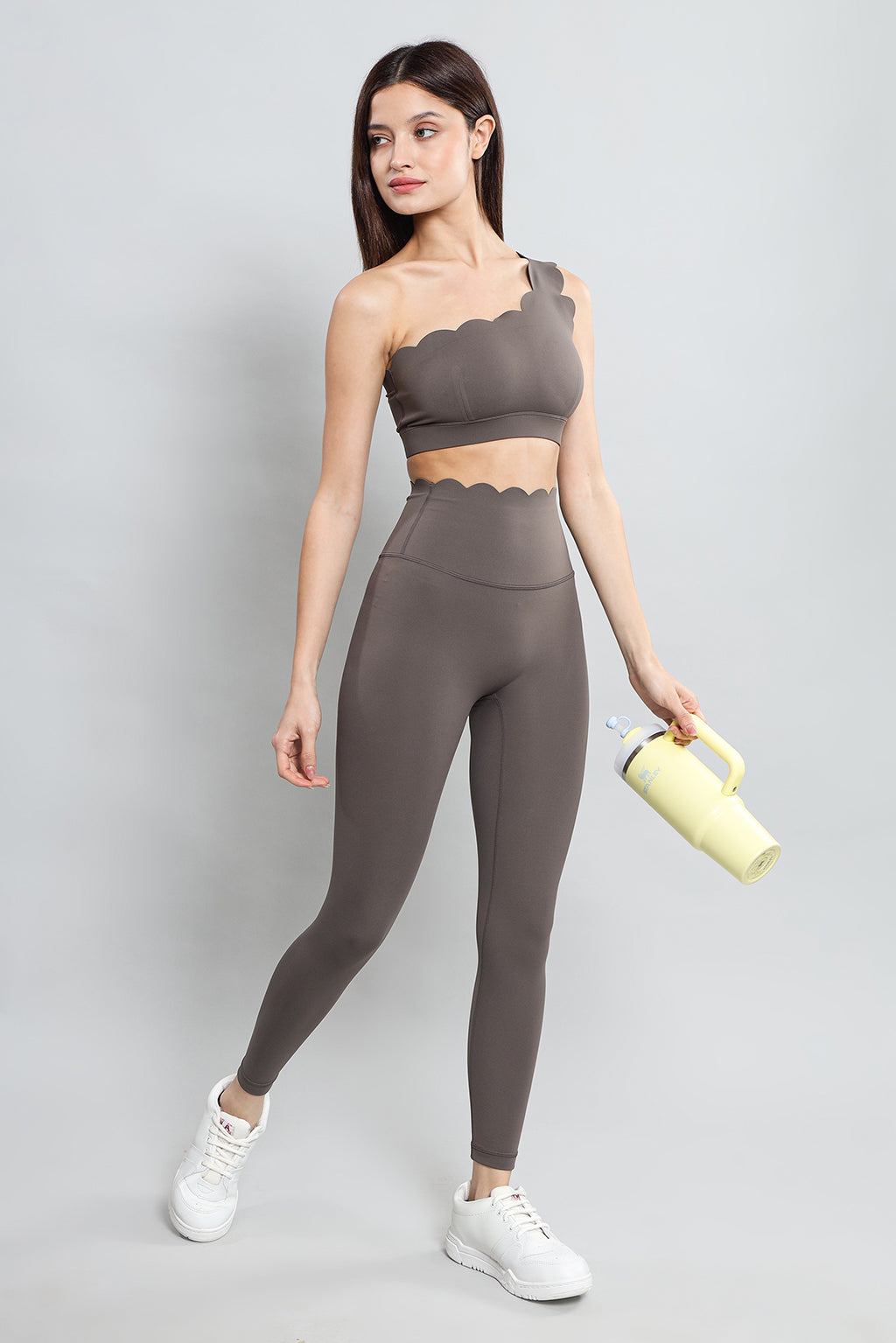 ScallopCurve Bra - Truffle