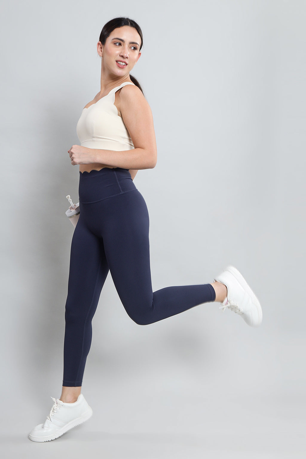 ScallopCurve Leggings - Twilight Navy