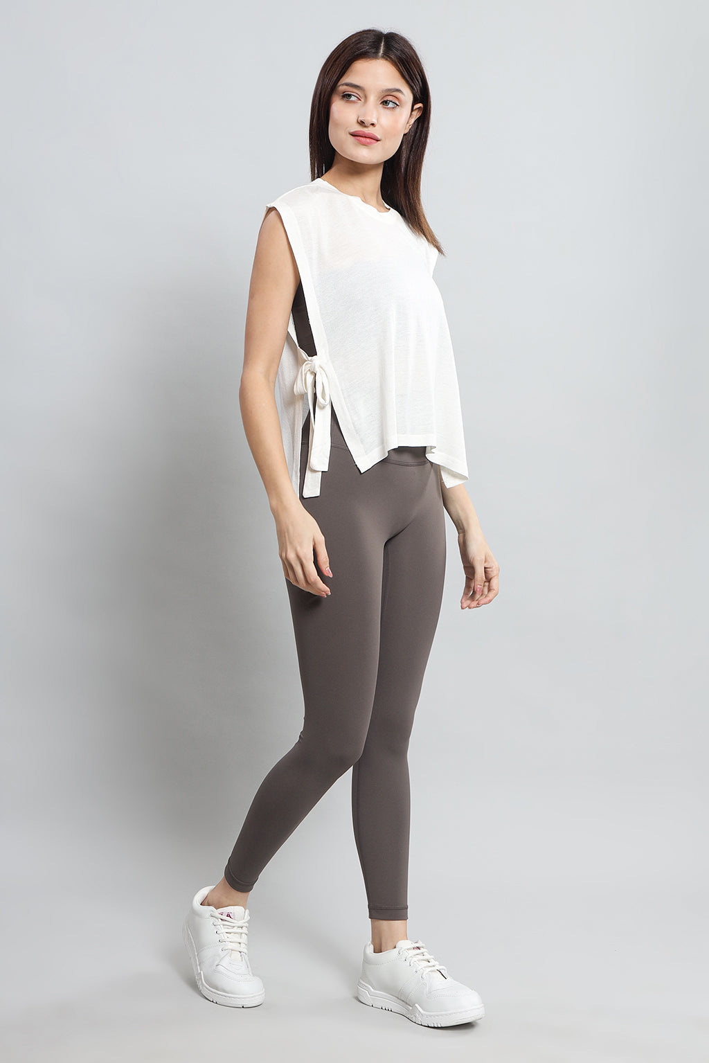 SwishTie Tee - White