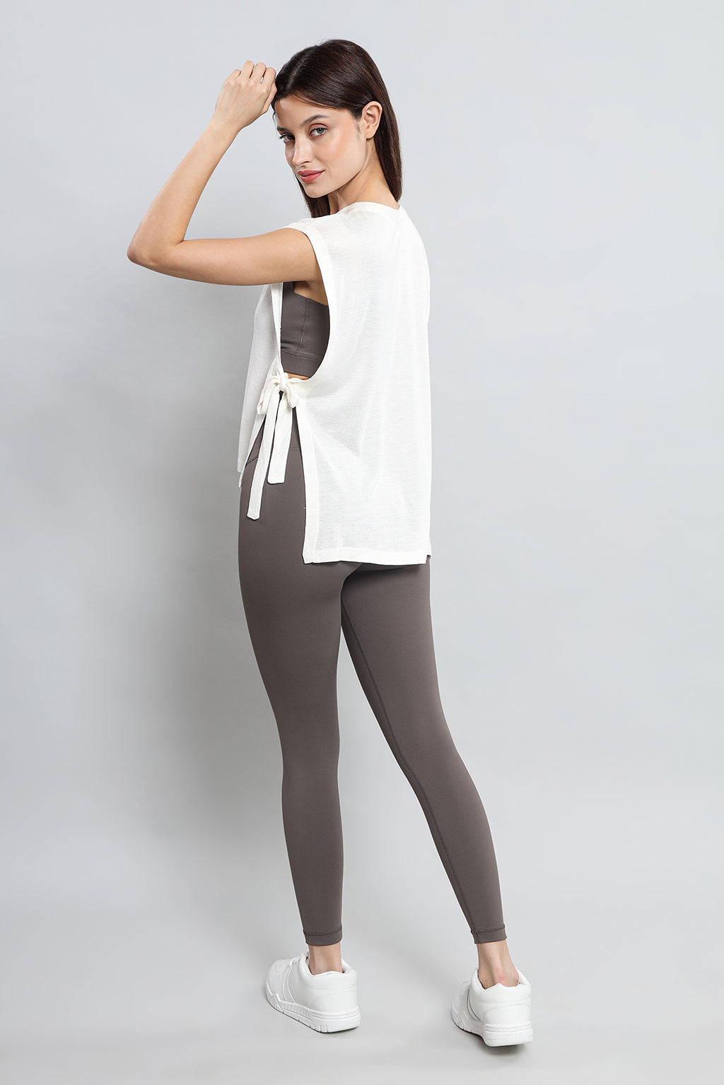 SwishTie Tee - White